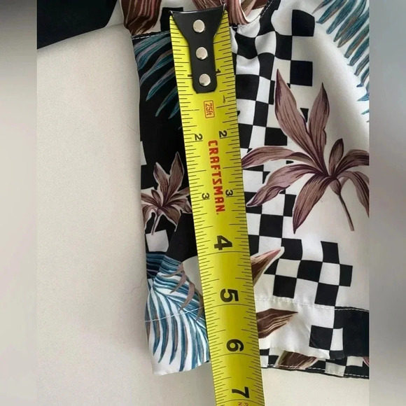 Pacsun Tropical Hawaiian Drawstring Lined Swim Cruise Board Shorts Men’s S EUC - Picture 5 of 6